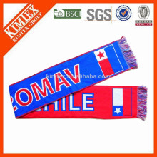 2015 cheap football custom woven scarf